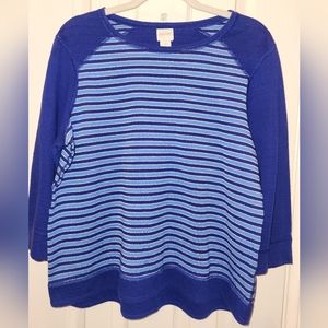 Zenergy by Chico's Sweatshirt Medium